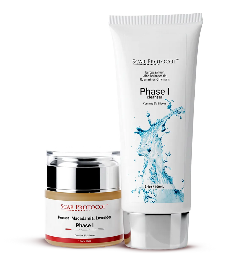 Scar Protocol Phase I cleanser and ointment