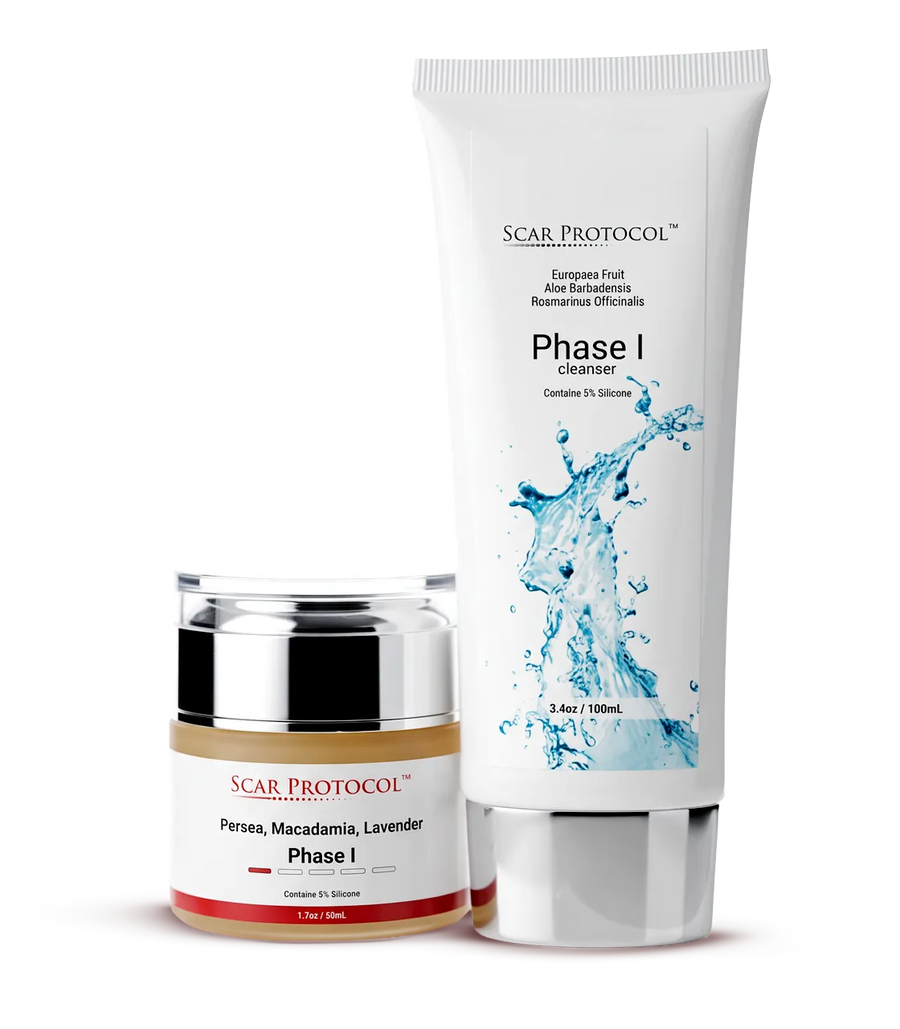 Scar Protocol Phase I cleanser and ointment